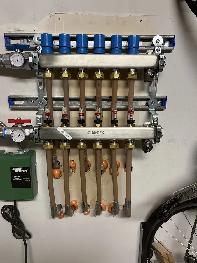 Plumber performing Leak Detection at a residential property in Cold Springs